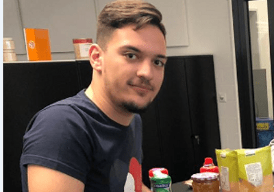 Ritratto dell'apprendista Arian Brati Ritratto dell'apprendista Arian Brati